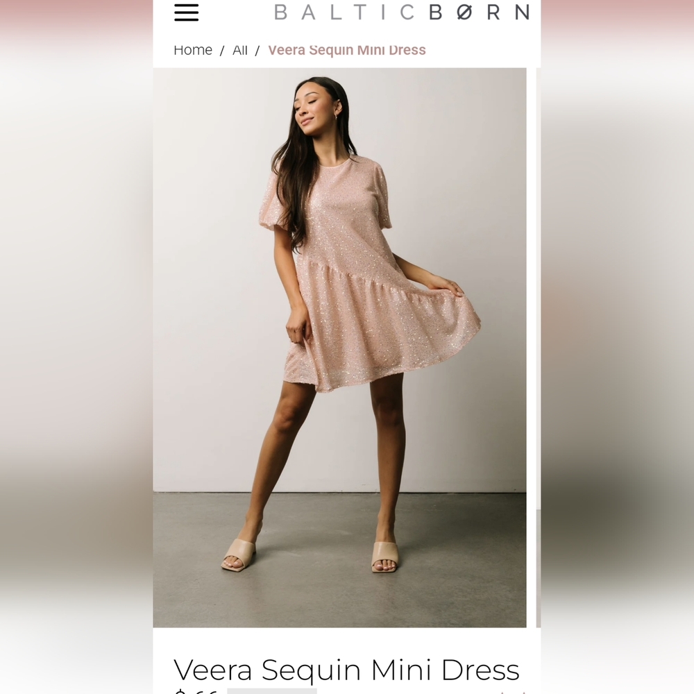 Baltic Born (Hayden LA)  Veera Sequin Dress